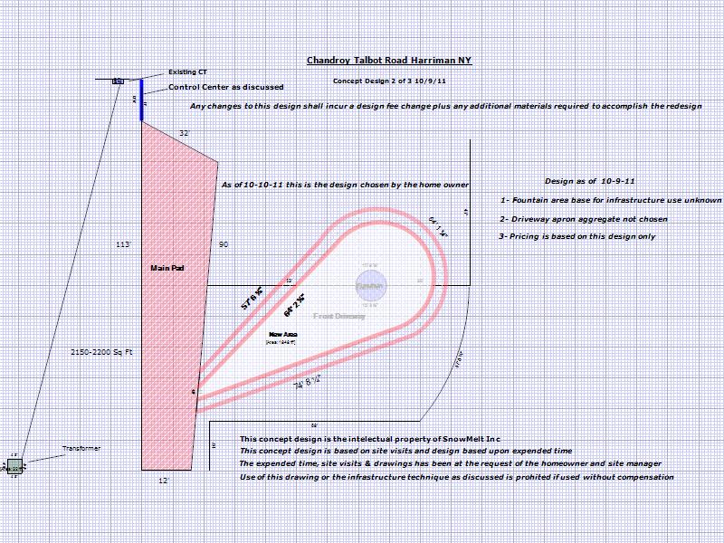 Chandroy 1 Radiant Heated Driveway